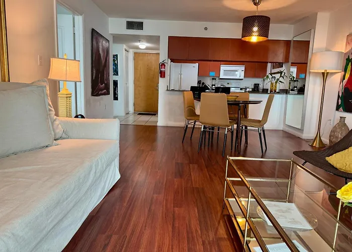 Brickell Miami Unit, Amazing View, Balcony, Pool, 1 Free Parking