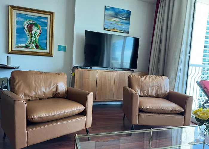 Brickell Miami Unit, Amazing View, Balcony, Pool, 1 Free Parking