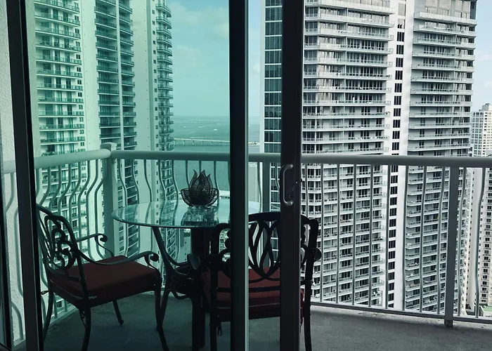 Brickell Miami Unit, Amazing View, Balcony, Pool, 1 Free Parking